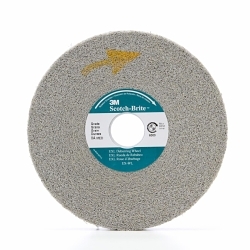 3M™ 7000000737 XL-WL Convolute Wheel, 6 in Dia Wheel, 1 in Center Hole, 1 in W Face, Fine Grade, Silicon Carbide Abrasive