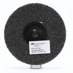 Scotch-Brite™ 7000045976 XL-UR Wheel, 2 in Dia Wheel, Fine Grade, Silicon Carbide Abrasive