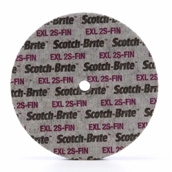 3M™ 7000028449 XL-UW Wheel, 6 in Dia Wheel, 0.5 in Center Hole, 0.25 in W Face, Fine Grade, Silicon Carbide Abrasive