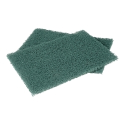 Scotch-Brite™ 7010028959 Heavy Duty Rectangle Pad, Green, 9 in L x 6 in W x 0.6 in THK, Fiber/Mineral/Resin