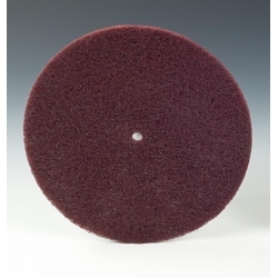 Scotch-Brite™ 7000120857 LD-DC Light Deburring Disc, 6 in Dia Disc, Aluminum Oxide Abrasive, Very Fine Grade