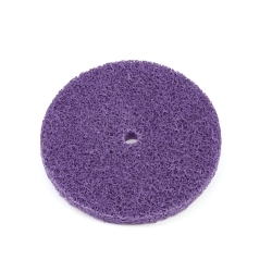 Scotch-Brite™ 7100194218 Blend and Finish Disc, 4 in Dia Disc, Medium Grade, Aluminum Oxide Abrasive