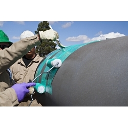 Scotchkote™ 7100136974 323+ 2-Part Brush Grade Epoxy Coating, 3 L Container, Liquid Form, Green/White, 133.78 sq-ft Coverage, 180 min at 72 deg F Curing