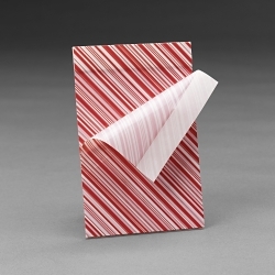 Scotch® 7010296166 832 Pouch Tape, 1 in L 6 in W, Polypropylene, Multi-Color