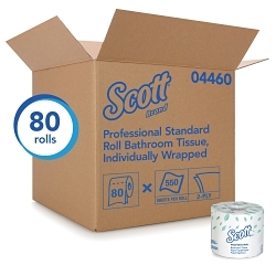 Scott® 04460 Bathroom Tissue, 550 Sheets, 2 Plys, Paper