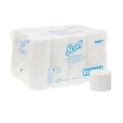 Scott® 04007 Coreless Bathroom Tissue, 1000 Sheets, 2 Plys, Paper