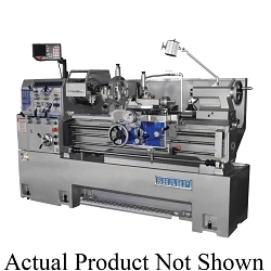 Sharp 1660L-K L Series Geared Head Manual Precision Lathe, 17 in Swing Over Bed, 8-3/4 in Swing Over Cross Slide, 60 in Distance Between Centers, 3.18 in Bore Spindle, 7.5 hp