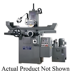 Sharp SG820-2A SG-2A Series 2-Way Automatic Surface Grinder, 8 in Dia x 1/2 in W Wheel, 3420 rpm Speed, 2 hp