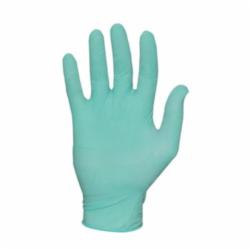 SHOWA® 1005L Derma Thin® 1005 Disposable Gloves, L, Natural Rubber Latex, Green, 9-1/2 in L, Lightly Powdered, Smooth, 5 mil THK, Application Type: Industrial Grade, Ambidextrous Hand