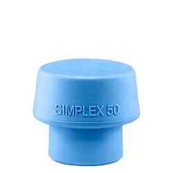 Halder 3201.050, Blue Soft Rubber Replacement Insert for Size 50 Simplex