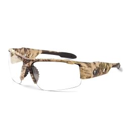 Skullerz® 52303 DAGR Blade Safety Glasses, Anti-Fog, Clear Lens, Half-Frame Frame, Kryptek® Highlander™, Nylon Frame, Polycarbonate Lens, ANSI Z87.1+, CSA Z94.3+,MIL-PRF-32432