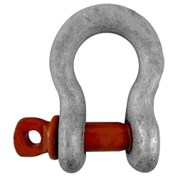 Lift-All® 112PSPAS Domestic Shackle, 20 ton Load, 1-1/2 in, Galvanized