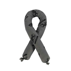 SPC® AllWik® AW412 All Purpose Flexi-Sock Absorbent Sock, 3 in Dia x 4 ft L, 12 gal Absorption, Fluids Absorbed: Universal, Polypropylene, Gray