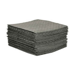 SPC® MRO Plus® MRO100-2 Heavyweight Perforated Absorbent Pad, 19 in L x 15 in W x 3 ply THK, 13.5 gal Absorption, Meltblown-Meltblown-Meltblown Polypropylene