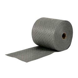 SPC® MRO Plus® MRO15-DPS Double Heavyweight Perforated Absorbent Roll, 73 ft L x 15 in W x 3 ply THK, 12 gal Absorption, Meltblown-Meltblown-Meltblown Polypropylene
