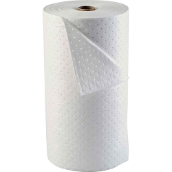 SPC® Oil Plus™ OP350-200P Dimpled Mediumweight Absorbent Roll, 200 ft L x 30 in W x 3 ply THK, 38 gal Absorption, Meltblown-Meltblown-Meltblown Polypropylene