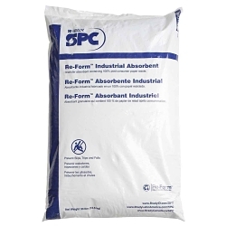 SPC® Re-Form® RFGRANULAR Granular Absorbent, 30 lb Bag, 16.7 gal Absorption, Fluids Absorbed: Universal
