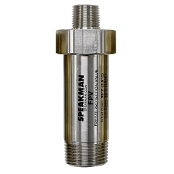Speakman® FPV-SS In-Line Mount Freeze Protection Valve, Activates at Temperature 39 deg F, 1 x 3/4 in Inlet, 304 Stainless Steel