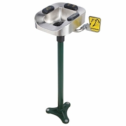 Speakman® SE-1150 Eye/Face Wash Bowl Pedestal Mount System, Floor Mount, ANSI/ISEA Z358.1