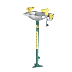 Speakman® SE-420 Select Substantial Rectangular Eye/Face Wash Bowl, Floor Mount, Push Handle Operation, ANSI/ISEA Z358.1