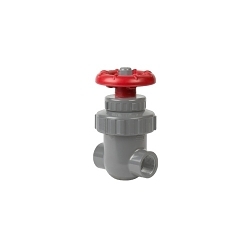 Spears® 2011-025C Gate Valve, 2-1/2 in Nominal, FNPT End Style, CPVC Body, Handwheel Actuator, Domestic