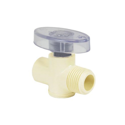 Spears® EverTUFF® 7422CM-005 1/4 Turn Straight Supply Stop, 1/2 in Nominal, Socket x Compression End Style, 100 psi Pressure, CPVC Body, Domestic