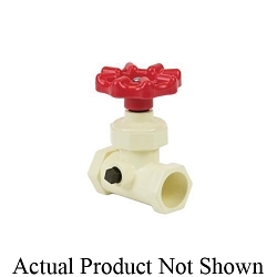 Spears® EverTUFF® 8422W-005 Lead Free Stop and Waste Valve, 1/2 in, Socket, CPVC Body, Domestic