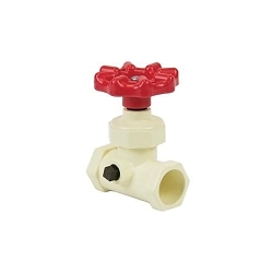 Spears® EverTUFF® 8422W-007 Lead Free Stop and Waste Valve, 3/4 in, Socket, CPVC Body, Domestic