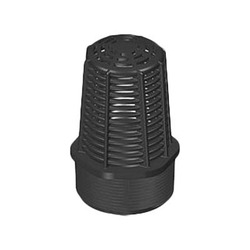 Spears® CFVS1-005P Compact Foot Valve Screen, 1/2 in Nominal, MNPT End Style, HDPE Body, Domestic