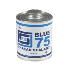 Spears® Blue 75™ SB75-030 Pipe Thread Sealant, 1 qt Can, Blue