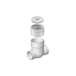 Spears® SML-3 Utility Backwater Valve, 3 in Socket, PVC, Domestic
