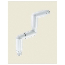 Spears® ST1305 Compact Turf Pipe Swivel Joint, 1/2 in, MNPT Swivel x MNPT, Molded PVC, Domestic