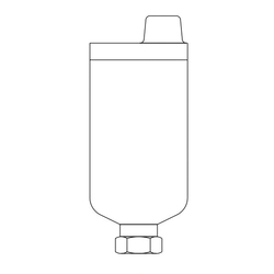 Spirax Sarco 0176090 AE50S Automatic Air and Gas Vent, 3/4 x 1/2 in, FNPT Connection, 600 psig Pressure, 800 deg F, Stainless Steel, Domestic