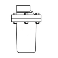 Spirax Sarco 0671199, 200 Inverted Bucket Steam Trap, 1/2 in, FNPT, 210 deg C, 200 psig, Cast Iron