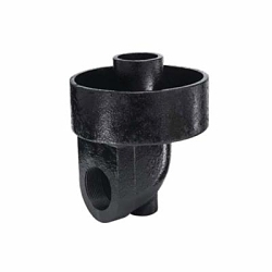 Spirax Sarco 72693 Drip Pan Elbow, 3/4 in NPT, Cast Iron