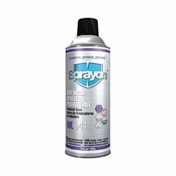Sprayon® S00941000 WL™941 Dry Weld Spatter Protectant Without Methylene Chloride, 15.5 oz Aerosol Can, Liquid Form, White