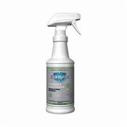 Sprayon® S1100T1232 CD™1100 Un-Obscured Ammoniated Glass Cleaner, 32 oz Trigger Spray Bottle, Ammonia Odor/Scent, Blue, Liquid Form