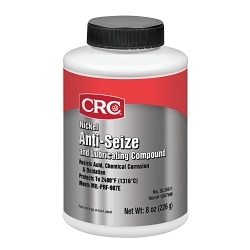 Sta-Lube® SL35911 General Purpose Non-Flammable Wet Film Anti-Seize and Lubricating Compound, 8 oz Bottle, Semi-Solid/Paste Form, Silver, 1.24