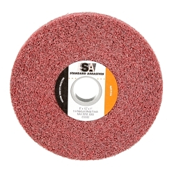 Standard Abrasivesâ„¢ 7000047132 858082 Wheel, 6 in Dia 0.5 in THK, 1 in Center Hole, Medium Grade