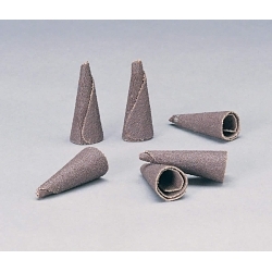 Standard Abrasivesâ„¢ 7010310891 706133 Cone Point, P120 Grit, Aluminum Oxide Abrasive