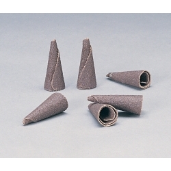 Standard Abrasivesâ„¢ 7010310891 706133 Cone Point, P120 Grit, Aluminum Oxide Abrasive