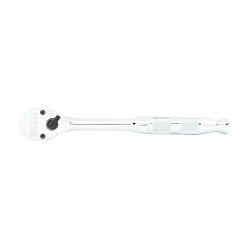 Proto® J4749HTC Standard Precision Head Ratchet, 1/4 in Drive, Pear Head, 5-7/32 in OAL, Polished Chrome, ASME B107.10M