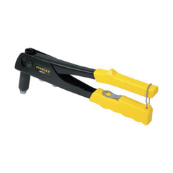 StanleyĀ® MR33C Heavy Duty Right Angle Hand Riveter, 3/32 in, 1/8 in, 5/32 in, 3/16 in Dia Rivet, Steel