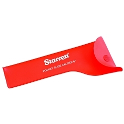Starrett® 1025ZZ-6 Fitted Protective Case, Vinyl, Red