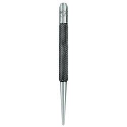 Starrett® 117A Center Punch, 5/64 in Tip, 4 in OAL, Steel Tip