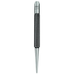 Starrett® 117B Center Punch With Round Shank, 3/32 in Steel Tip, 4 in OAL