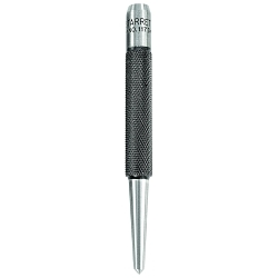 Starrett® 117D Center Punch, 5/32 in Tip, 4 in OAL, Steel Tip
