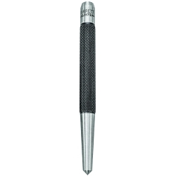 Starrett® 117E Center Punch, 1/4 in Tip, 5 in OAL, Steel Tip