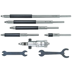 Starrett® 124MAZ Solid Rod Inside Micrometer, 50 to 200 mm, Graduations: 0.01 mm