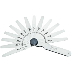 Starrett® 173MAT Metric Thickness Gage Set, 13 Pieces